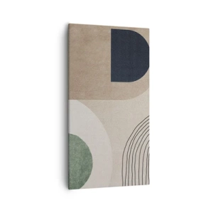 Impression sur toile - Image sur toile - La douceur de l'ovale - 55x100 cm