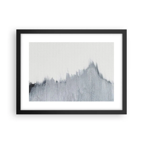 Affiche dans un cadre noir - Poster - Une esquisse mystérieuse - 40x30 cm