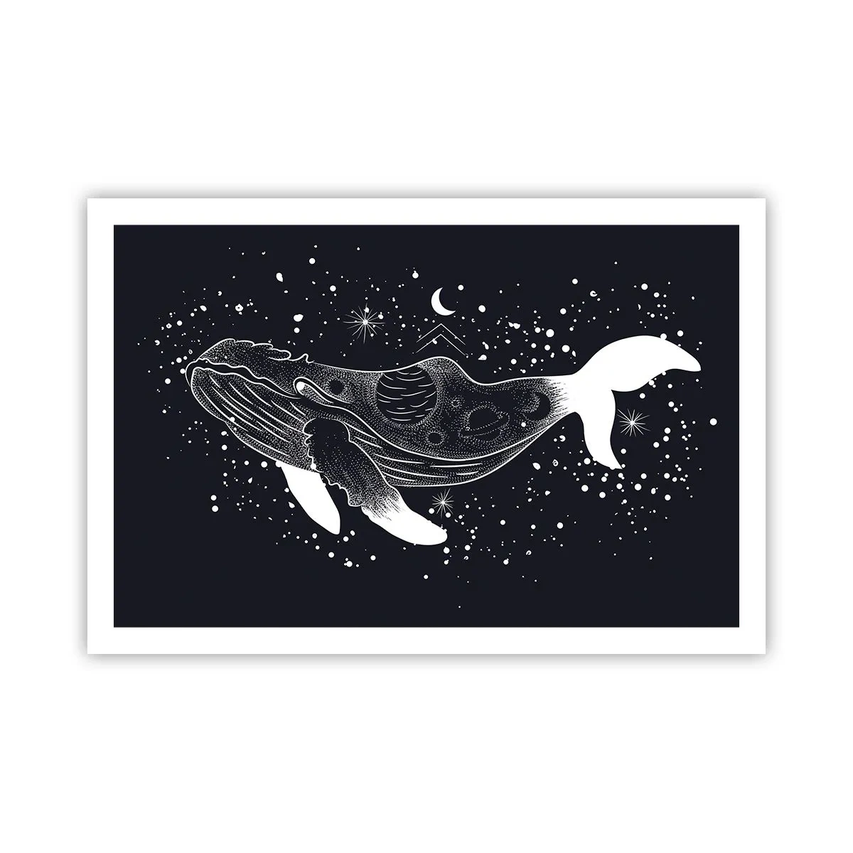 Affiche - Poster - Dans l'océan de l'univers - 91x61 cm