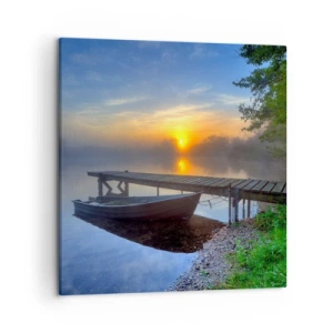 Impression sur toile - Image sur toile - Comment l'ordinaire se transforme en magie - 50x50 cm