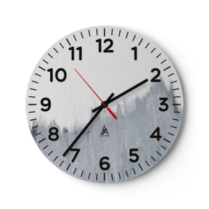 Horloge murale - Pendule murale - Une esquisse mystérieuse - 40x40 cm