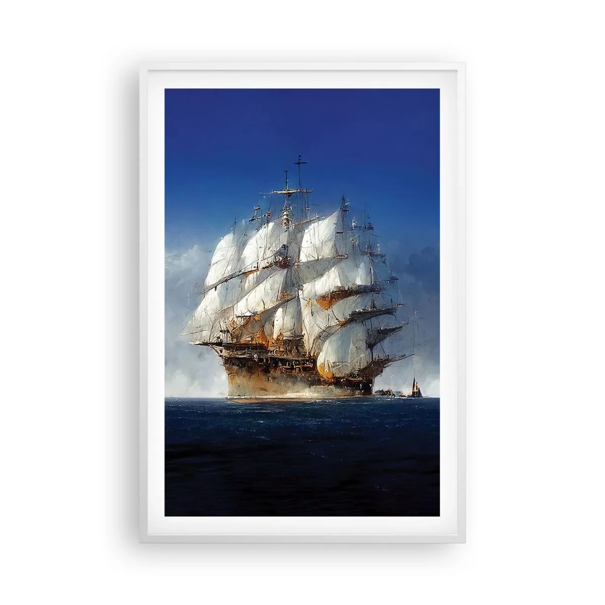 Affiche dans un cadre blanc - Poster - La grande gloire ! - 61x91 cm