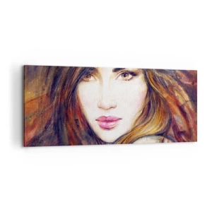 Impression sur toile - Image sur toile - Un sou pour vos pensées - 100x40 cm