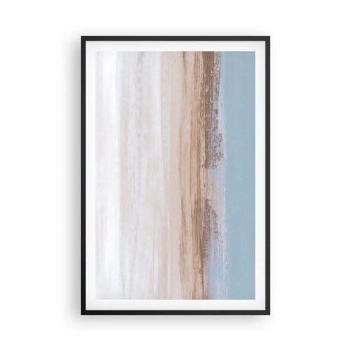 Affiche dans un cadre noir - Poster - Paysage ambigu - 61x91 cm
