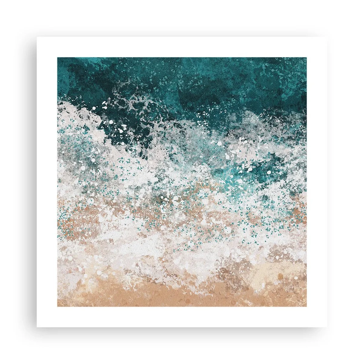Affiche - Poster - Histoires de la mer - 50x50 cm