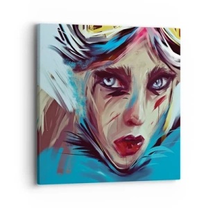 Impression sur toile - Image sur toile - Guerrière errante - 40x40 cm