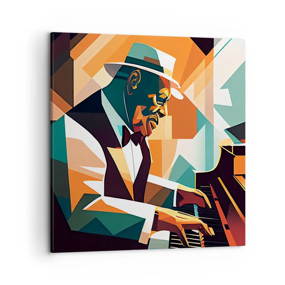 Impression sur toile - Image sur toile - C’est tout le jazz - 50x50 cm