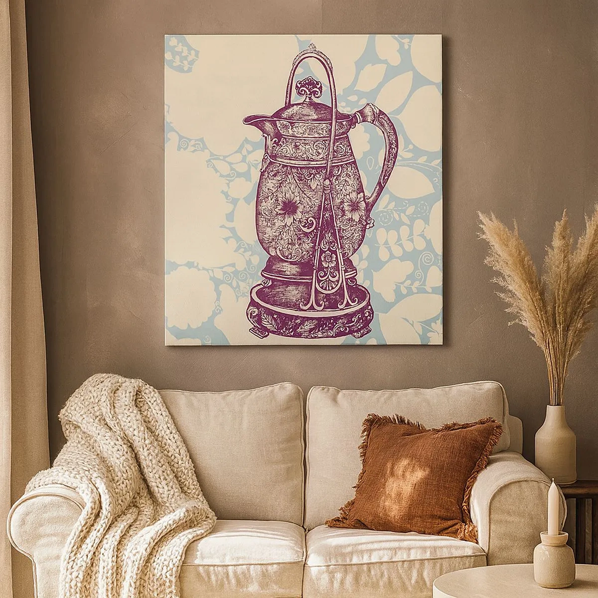 Impression sur toile - Image sur toile - La beauté du quotidien - 30x30 cm