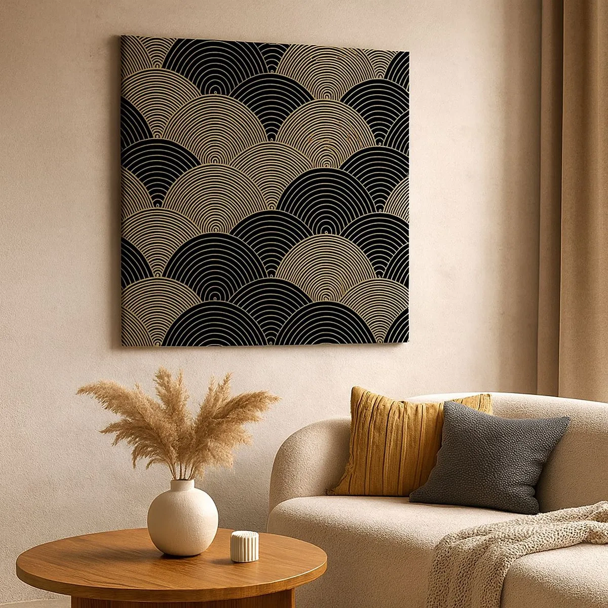 Impression sur toile - Image sur toile - Unité dans la multiplicité - 30x30 cm