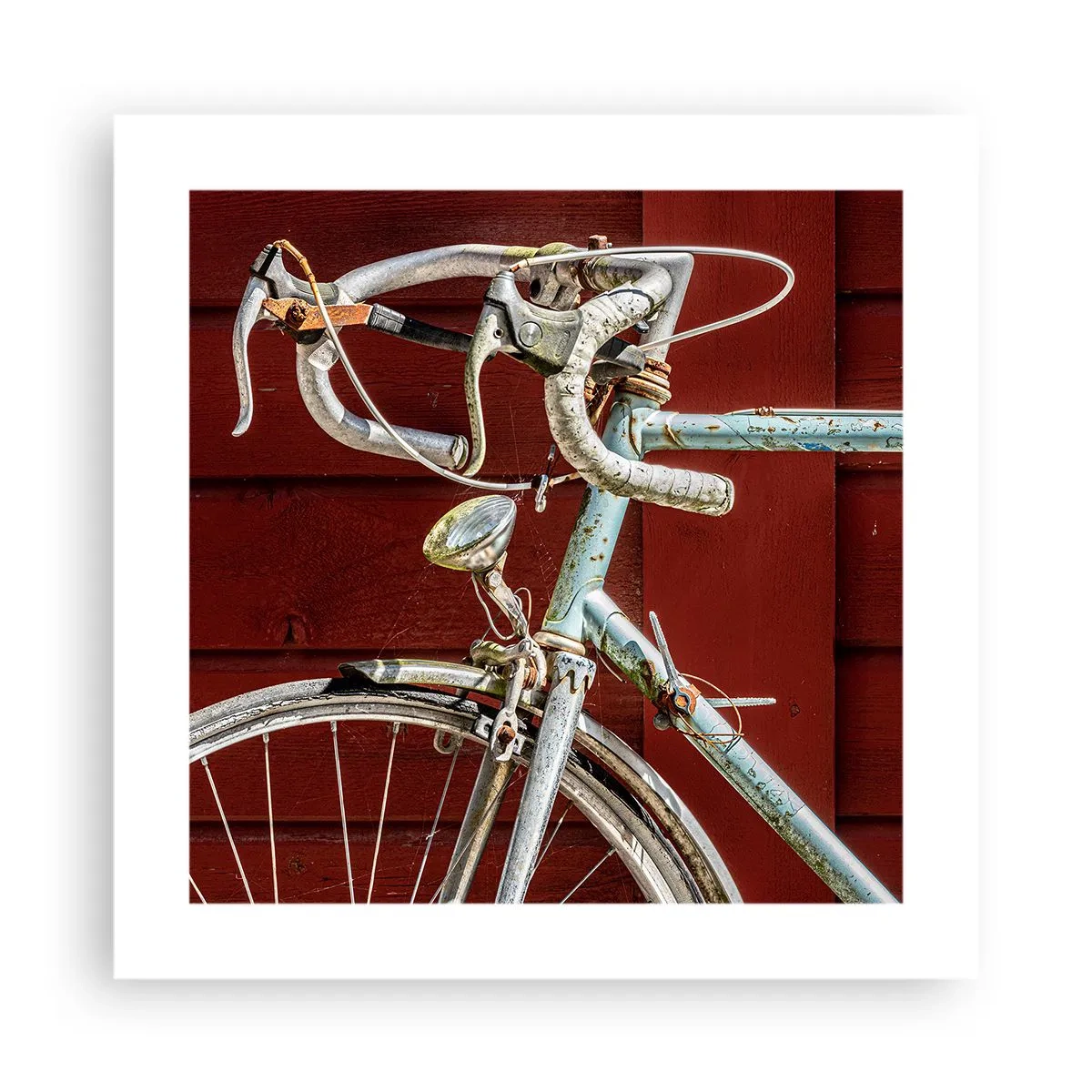 Affiche - Poster - Construit pour la victoire - 40x40 cm