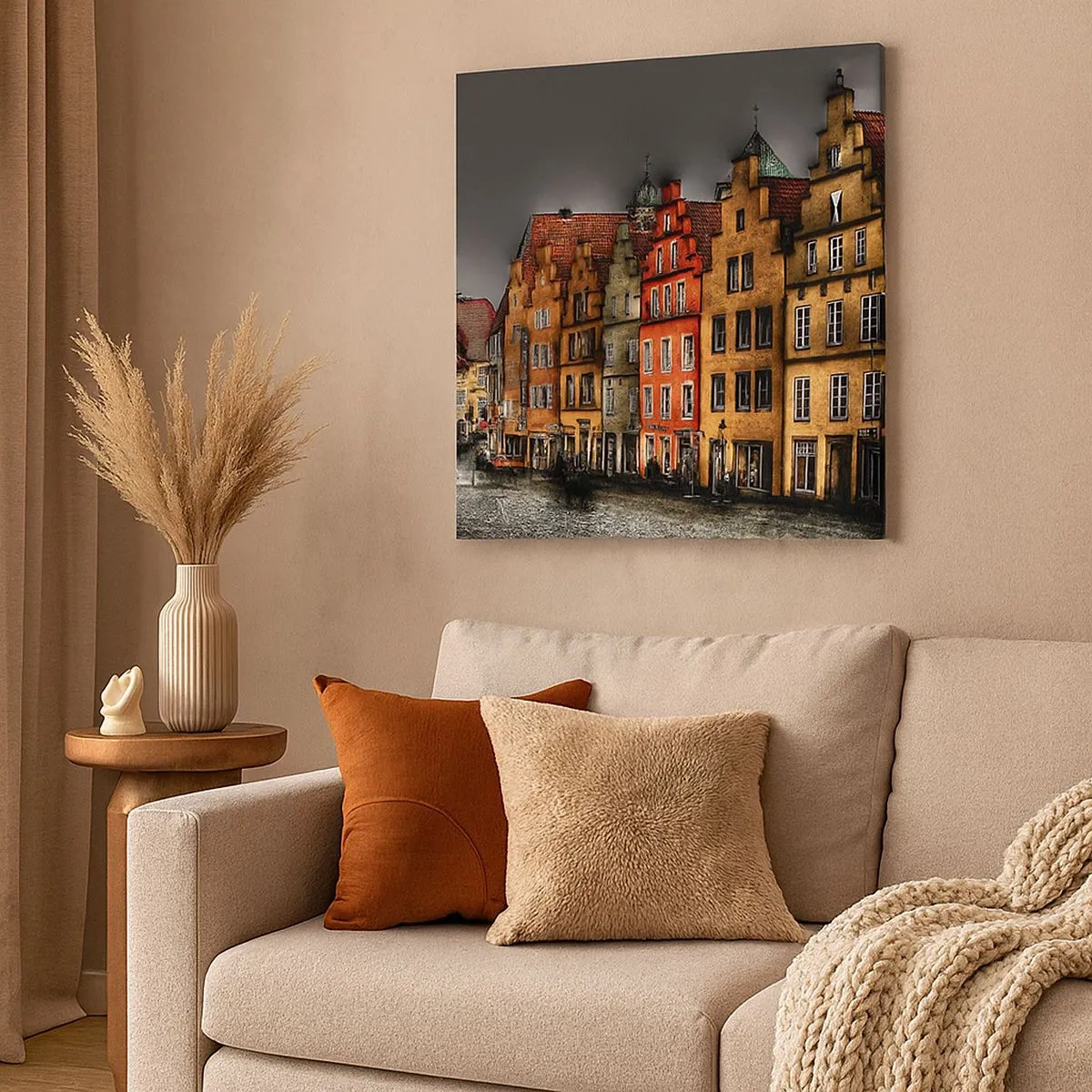 Impression sur toile - Image sur toile - La seule chose qui manque est un carrosse enchantée - 30x30 cm