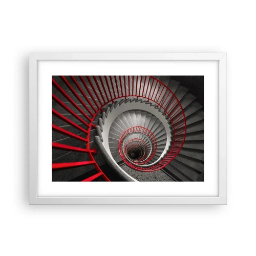 Affiche dans un cadre blanc - Poster - Amusement architectural - 40x30 cm