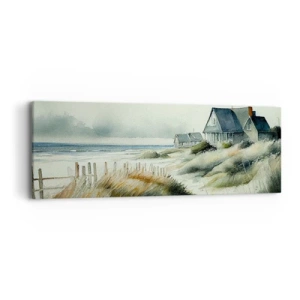 Impression sur toile - Image sur toile - Loin de l'agitation - 90x30 cm