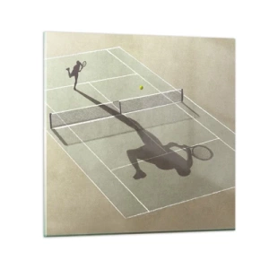 Impression sur verre - Image sur verre - Dépassement de soi - 30x30 cm