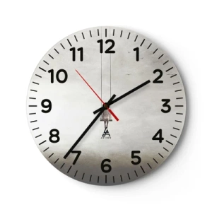 Horloge murale - Pendule murale - Enfant en nous - 30x30 cm