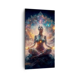 Impression sur toile - Image sur toile - Flux de bonne énergie - 55x100 cm