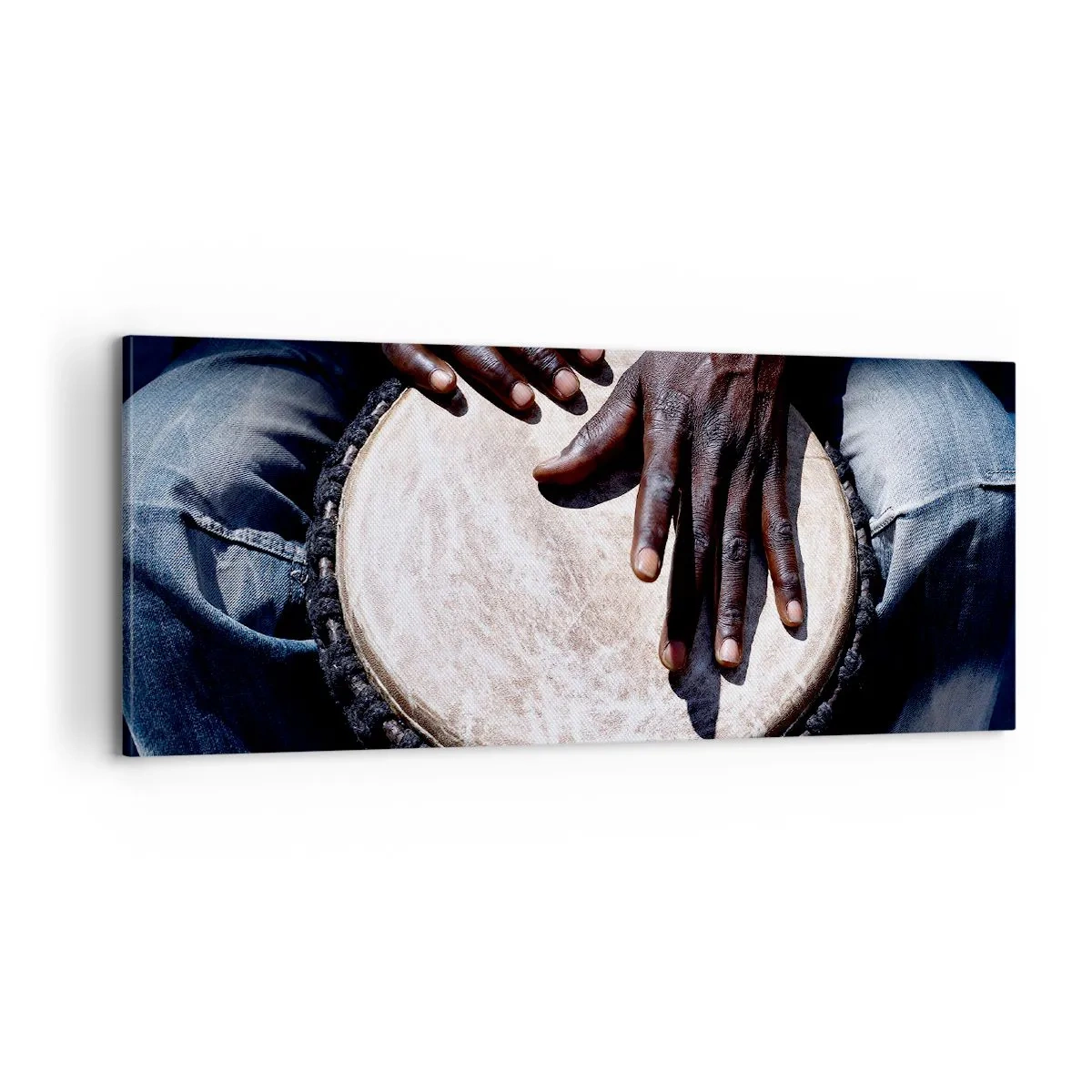 Impression sur toile - Image sur toile - Vis à son rythme - 100x40 cm