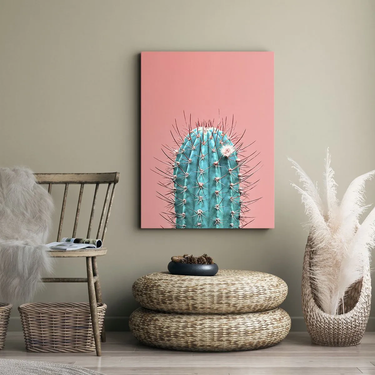 Impression sur toile - Image sur toile - Juste regarde - 65x120 cm