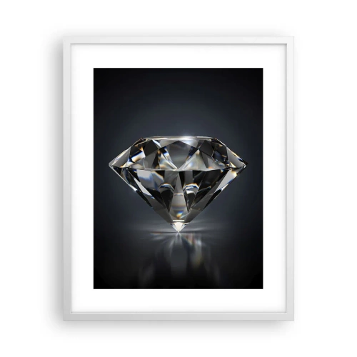 Affiche dans un cadre blanc - Poster - La meilleure amie - 40x50 cm