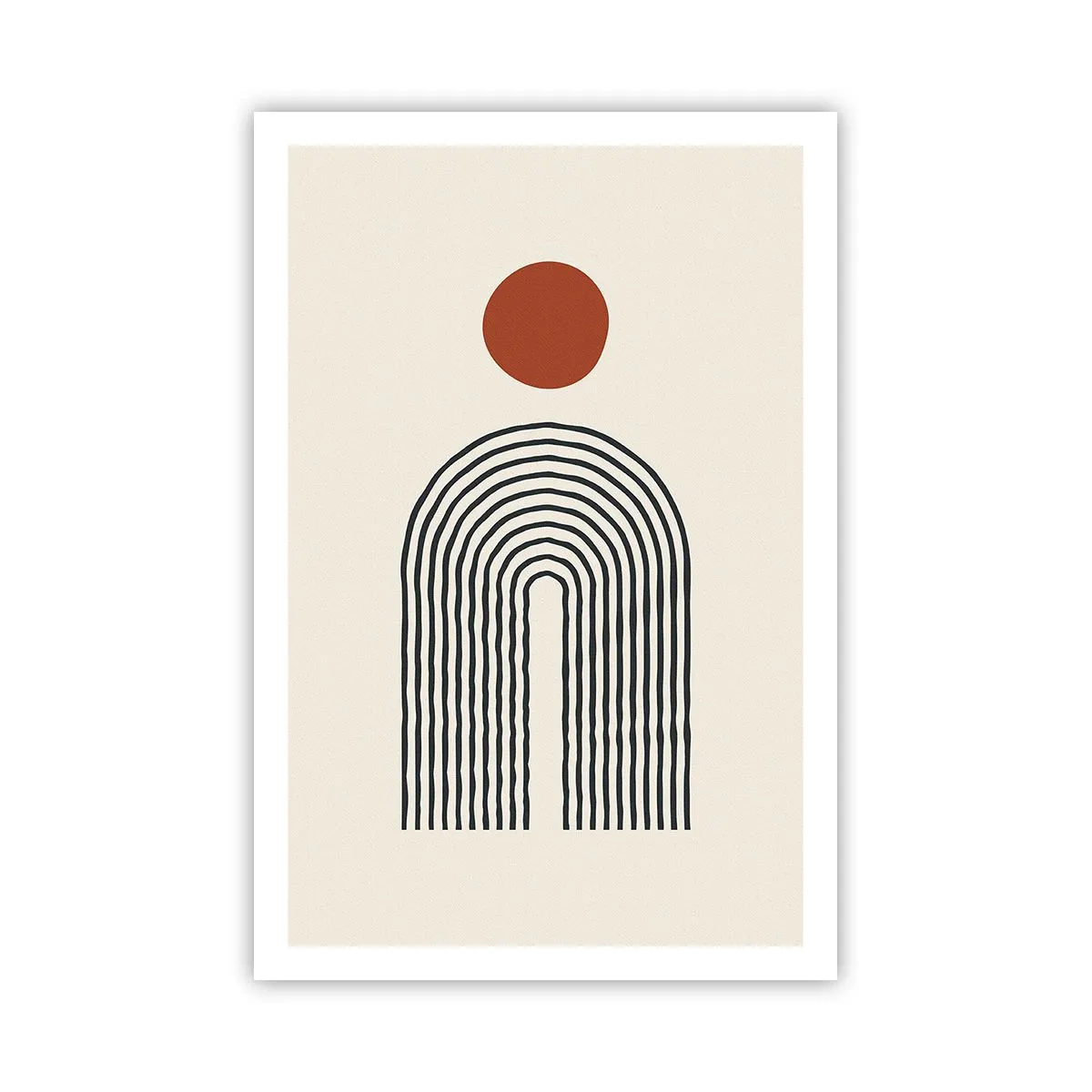Affiche - Poster - Le magnétisme des formes et des couleurs - 61x91 cm
