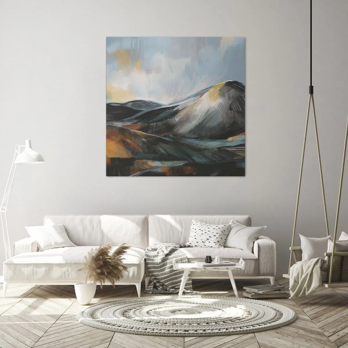 Impression sur toile - Image sur toile - Brut et beau - 30x30 cm