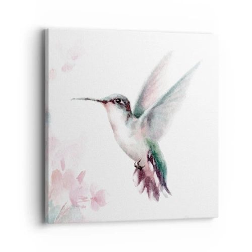 Impression sur toile - Image sur toile - Immortalisé dans un battement - 40x40 cm