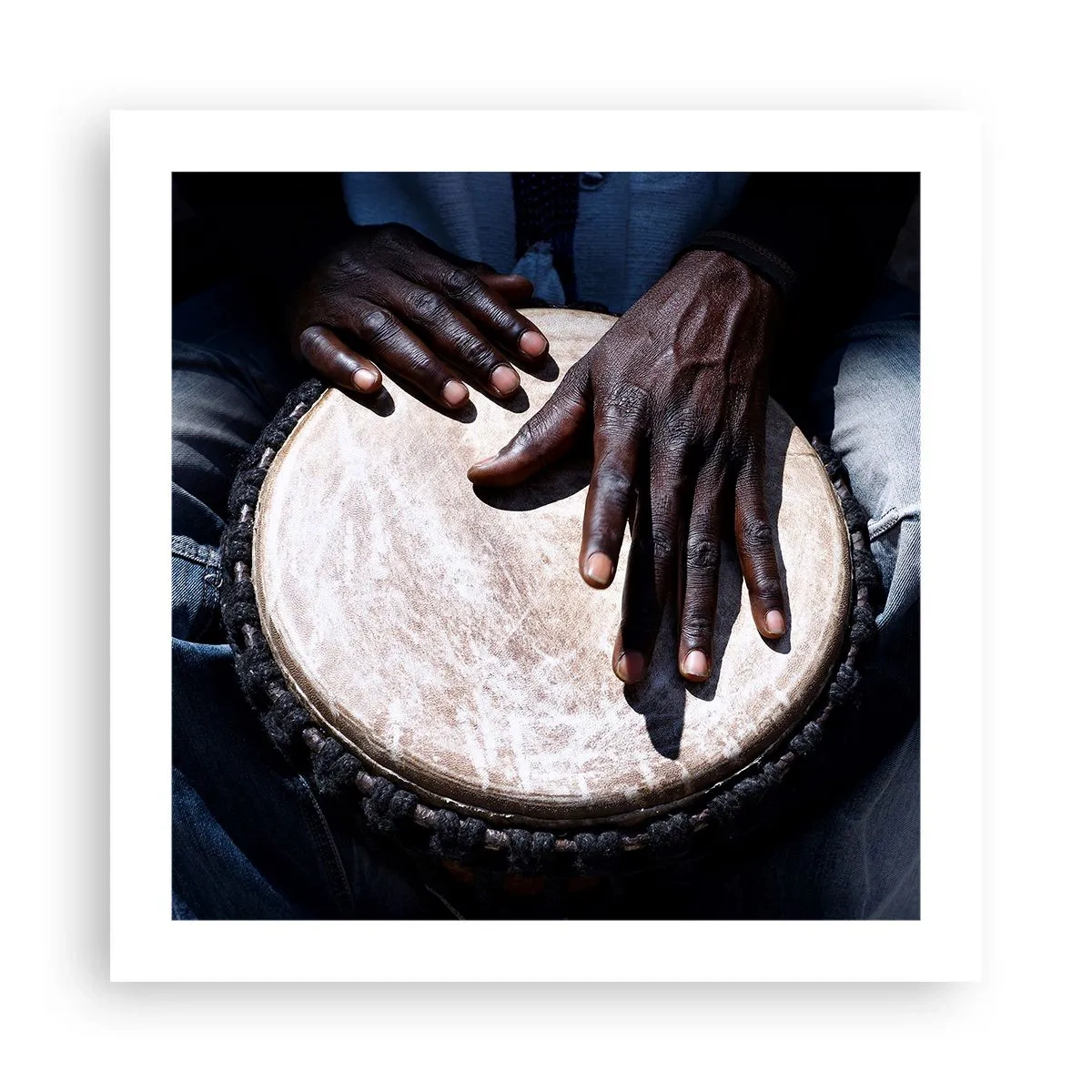 Affiche - Poster - Vis à son rythme - 50x50 cm