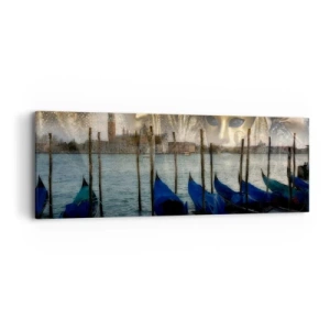 Impression sur toile - Image sur toile - Il est temps de commencer le carnaval - 90x30 cm