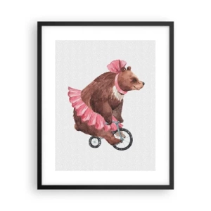 Affiche dans un cadre noir - Poster - Quel cirque ! - 40x50 cm