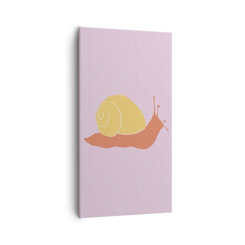 Impression sur toile - Image sur toile - Il n'y a pas d'urgence - 55x100 cm