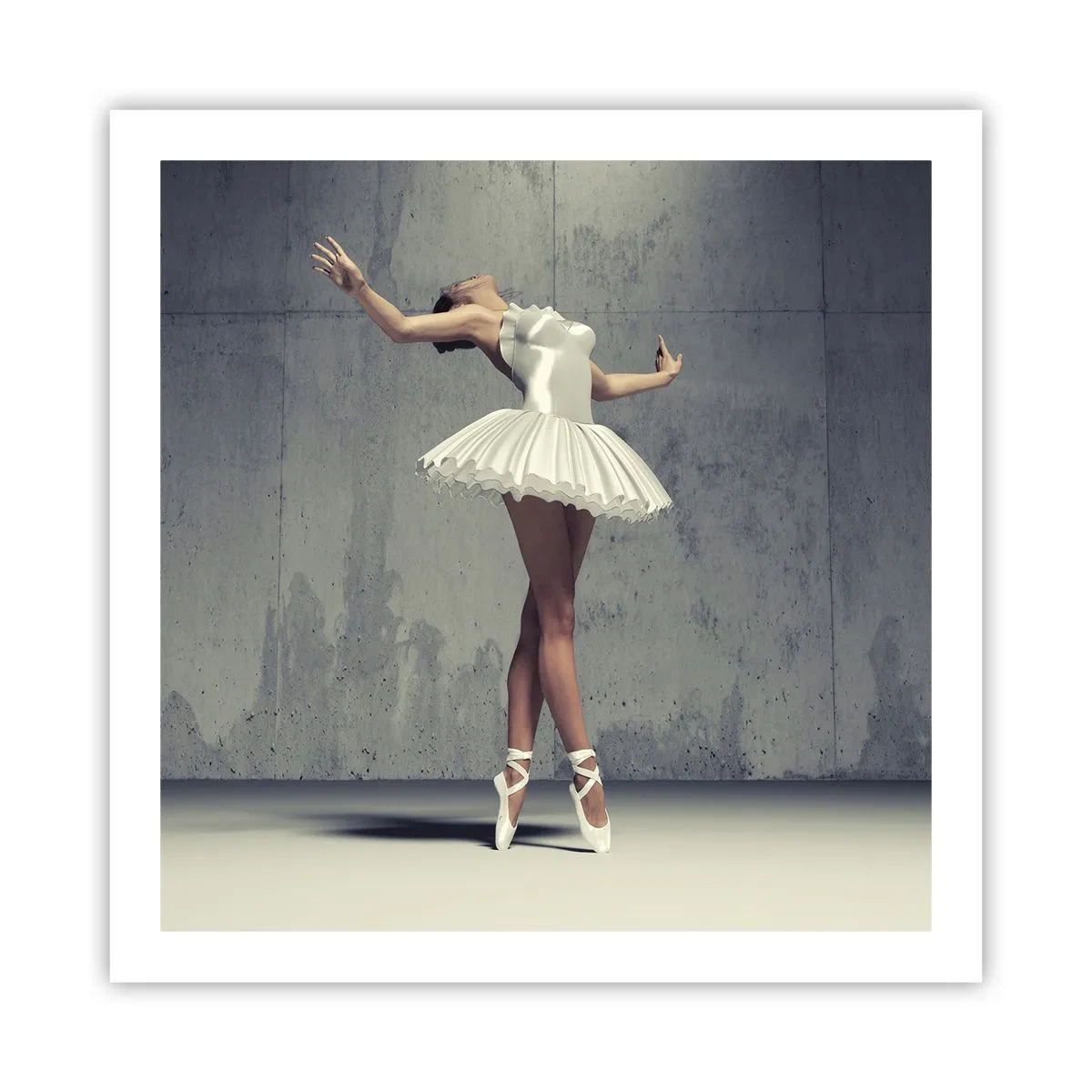 Affiche - Poster - Léger comme un oiseau - 60x60 cm