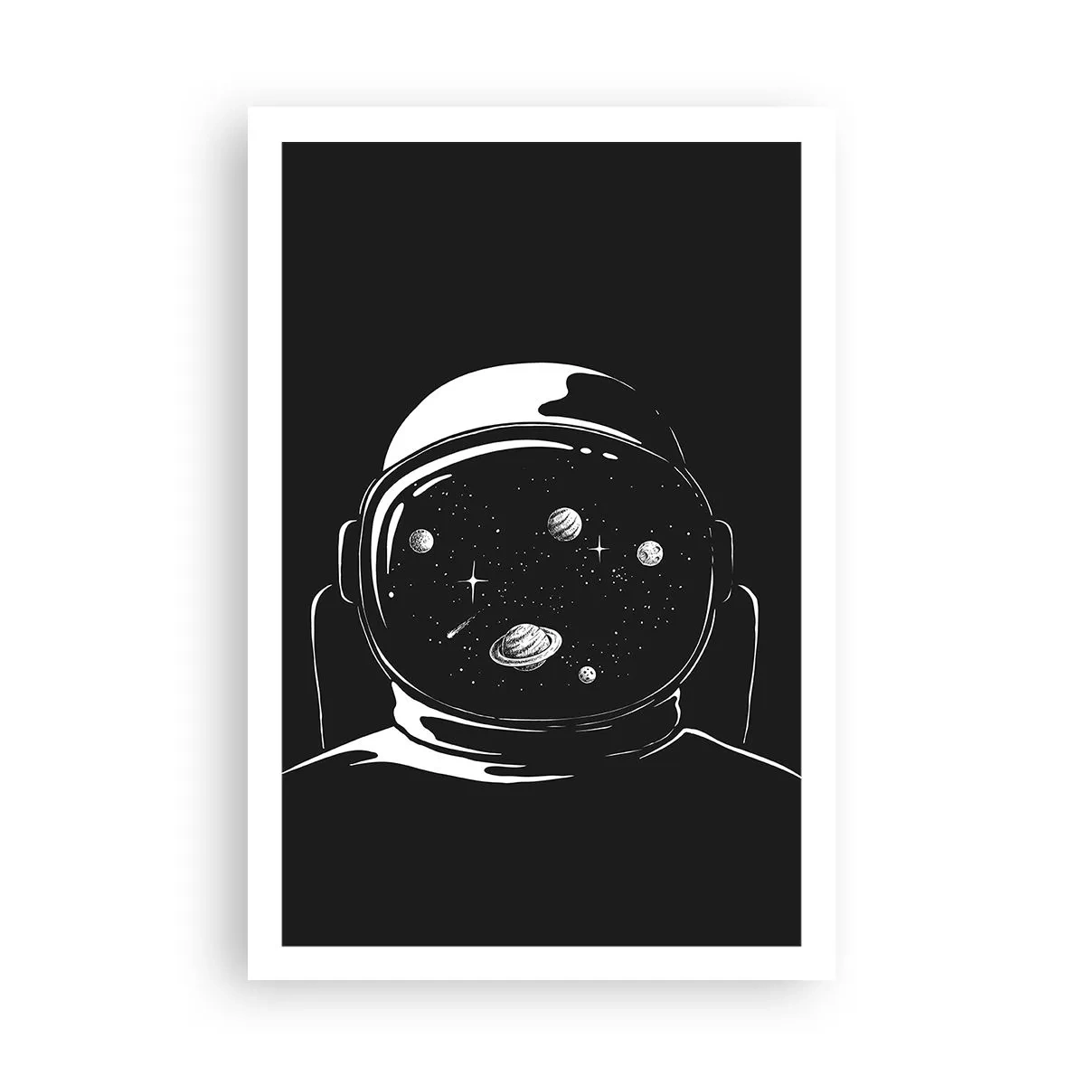 Affiche - Poster - Sympa la vue - 61x91 cm