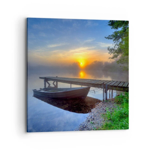 Impression sur toile - Image sur toile - Comment l'ordinaire se transforme en magie - 70x70 cm