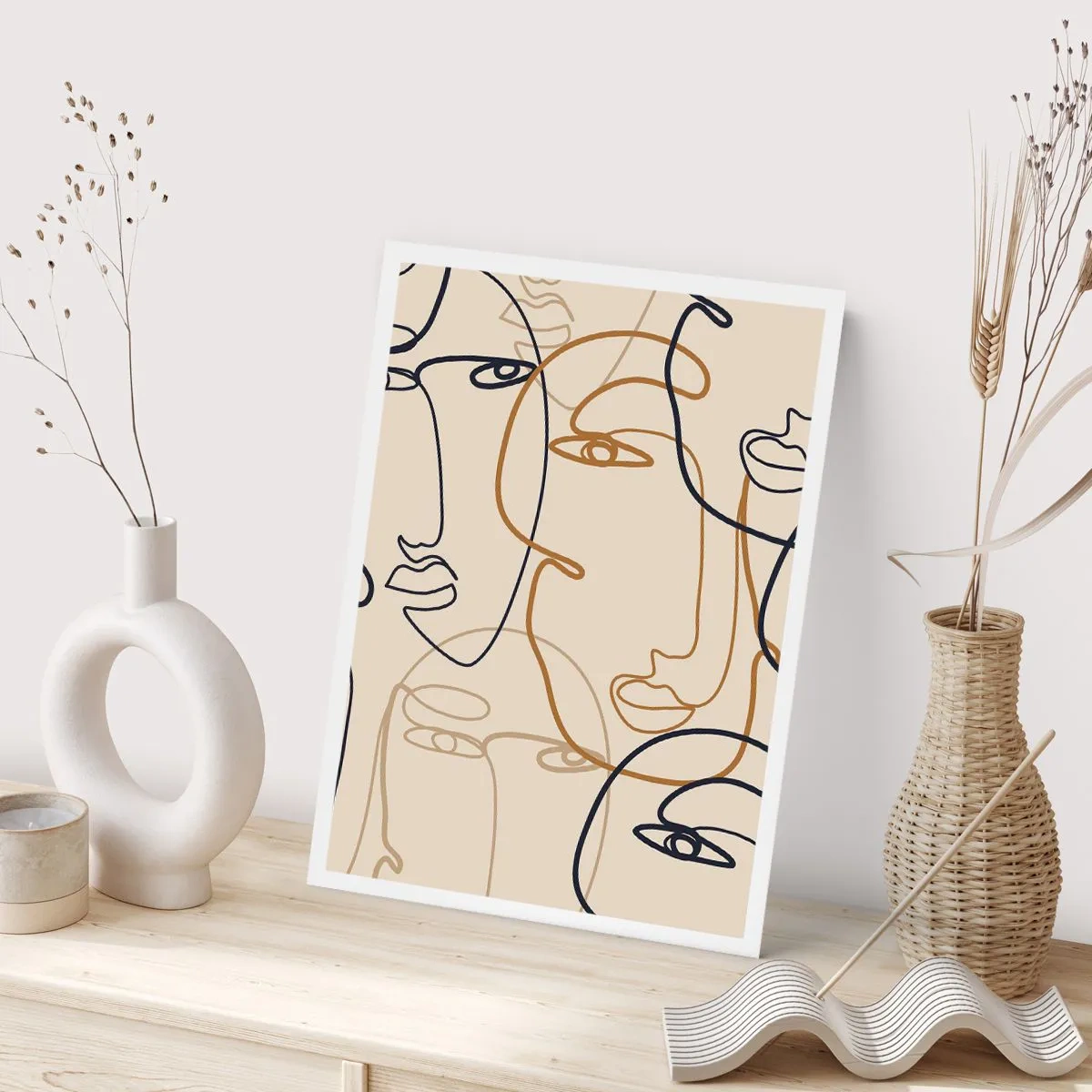 Affiche - Poster - Portrait multiplié - 30x40 cm