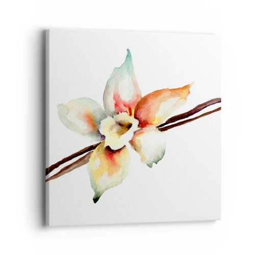 Impression sur toile - Image sur toile - Douceur de couleur renversée - 40x40 cm