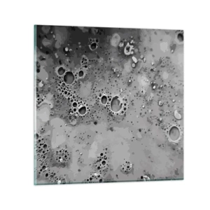 Impression sur verre - Image sur verre - Comme un paysage lunaire - 60x60 cm