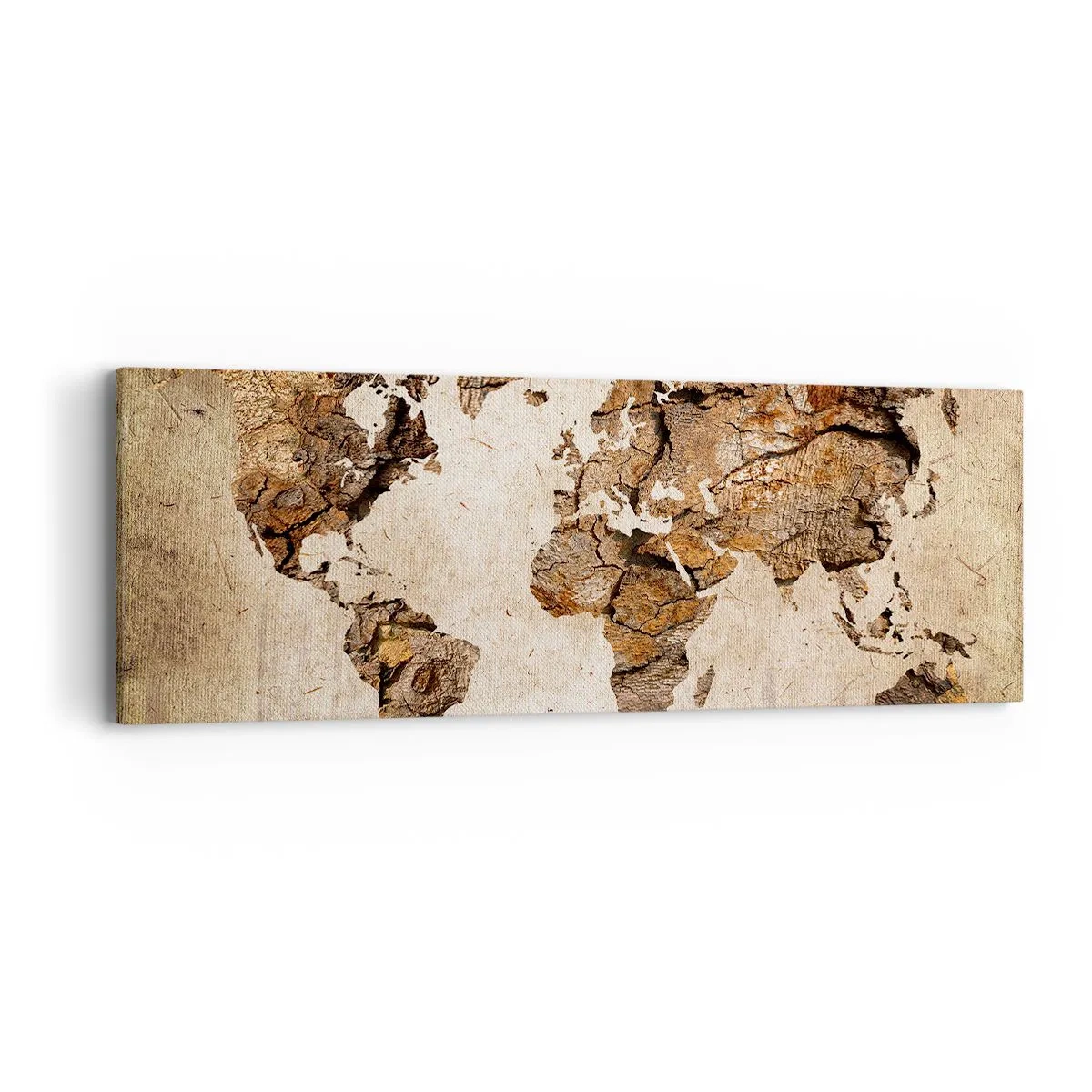 Impression sur toile - Image sur toile - Découverte du monde - 90x30 cm