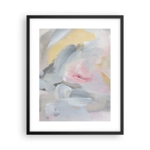 Affiche dans un cadre noir - Poster - Dans un monde pastel - 40x50 cm