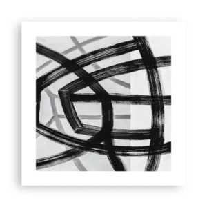 Affiche - Poster - Profondeur du bâtiment - 40x40 cm