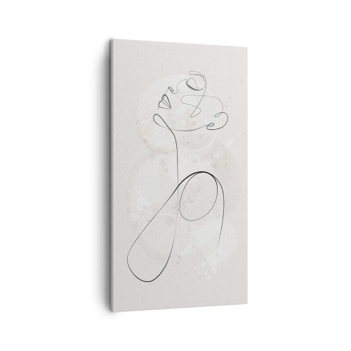 Impression sur toile - Image sur toile - Spirale de beauté - 45x80 cm