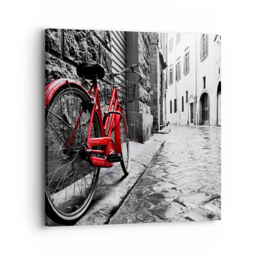 Impression sur toile - Image sur toile - La vraie beauté ne vieillit pas - 30x30 cm