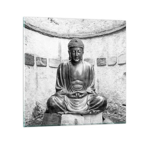 Impression sur verre - Image sur verre - A la source de la paix - 70x70 cm