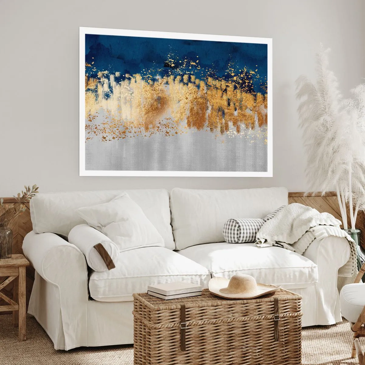Affiche - Poster - Une composition moderne et pétillante - 50x40 cm