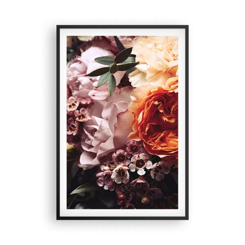 Affiche dans un cadre noir - Poster - Enveloppé de beauté - 61x91 cm