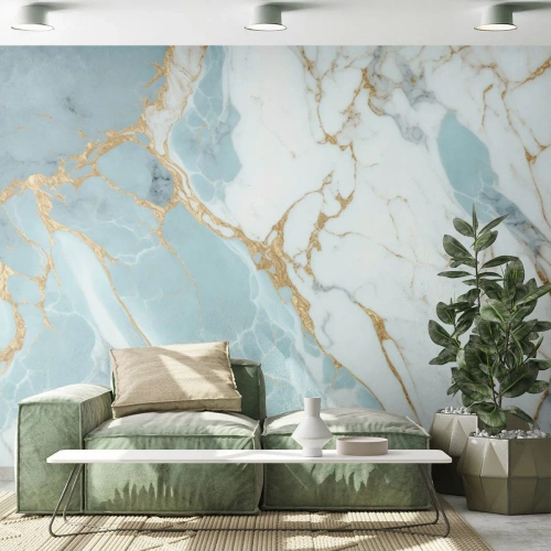 Papier Peint Photo Premium Sand - Richesse en pierre - Art Déco, Charme, Marbre - 350x256 cm