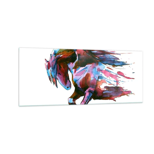 Impression sur verre - Image sur verre - Dans le ravissement - 100x40 cm