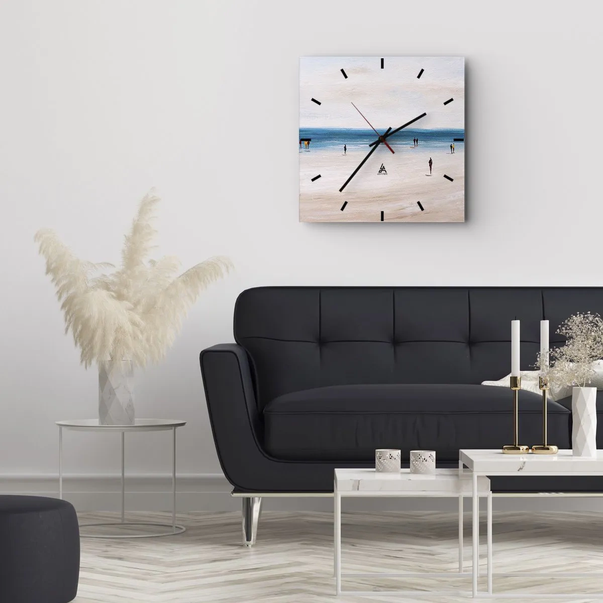 Horloge murale - Pendule murale - Un besoin naturel - 30x30 cm