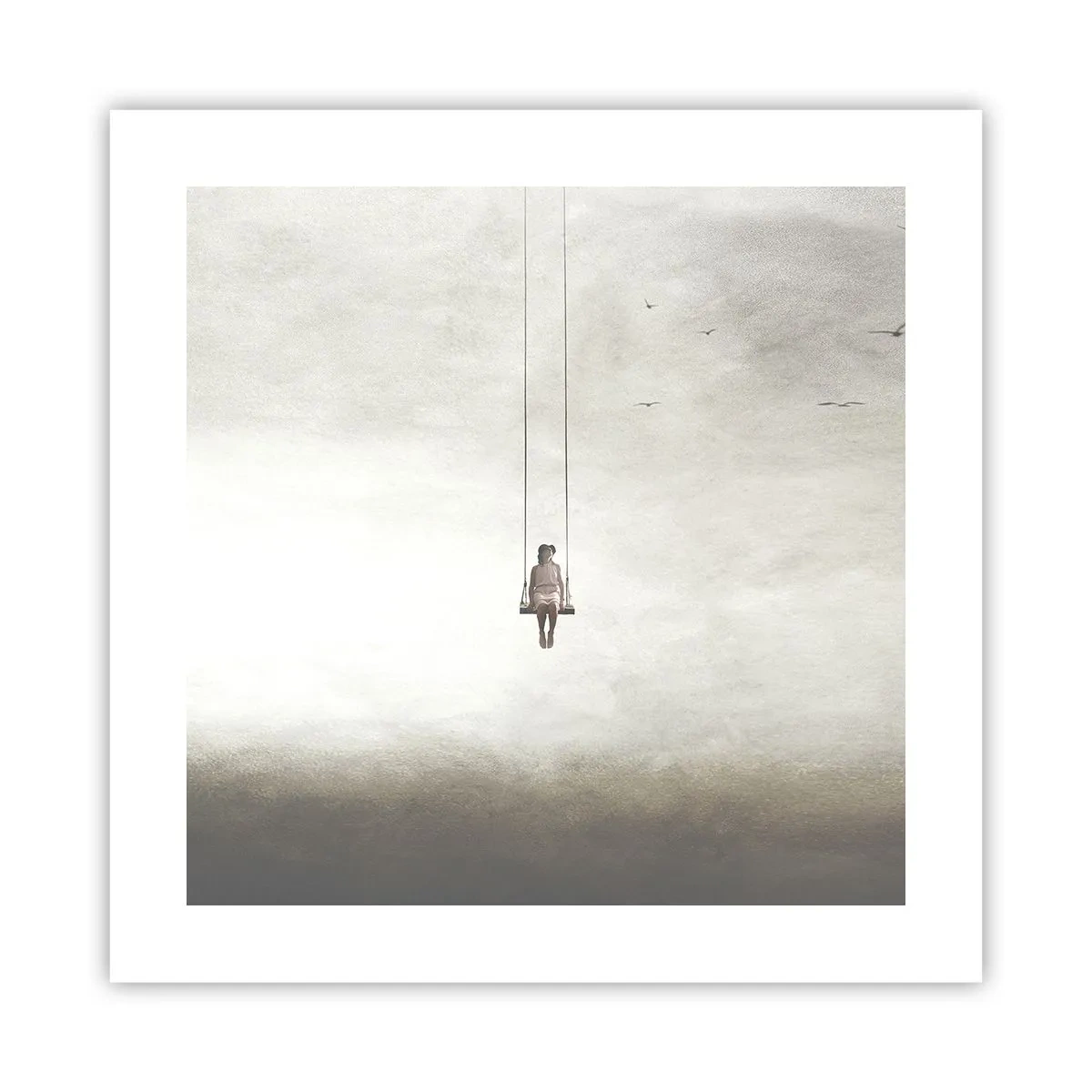 Affiche - Poster - Enfant en nous - 40x40 cm