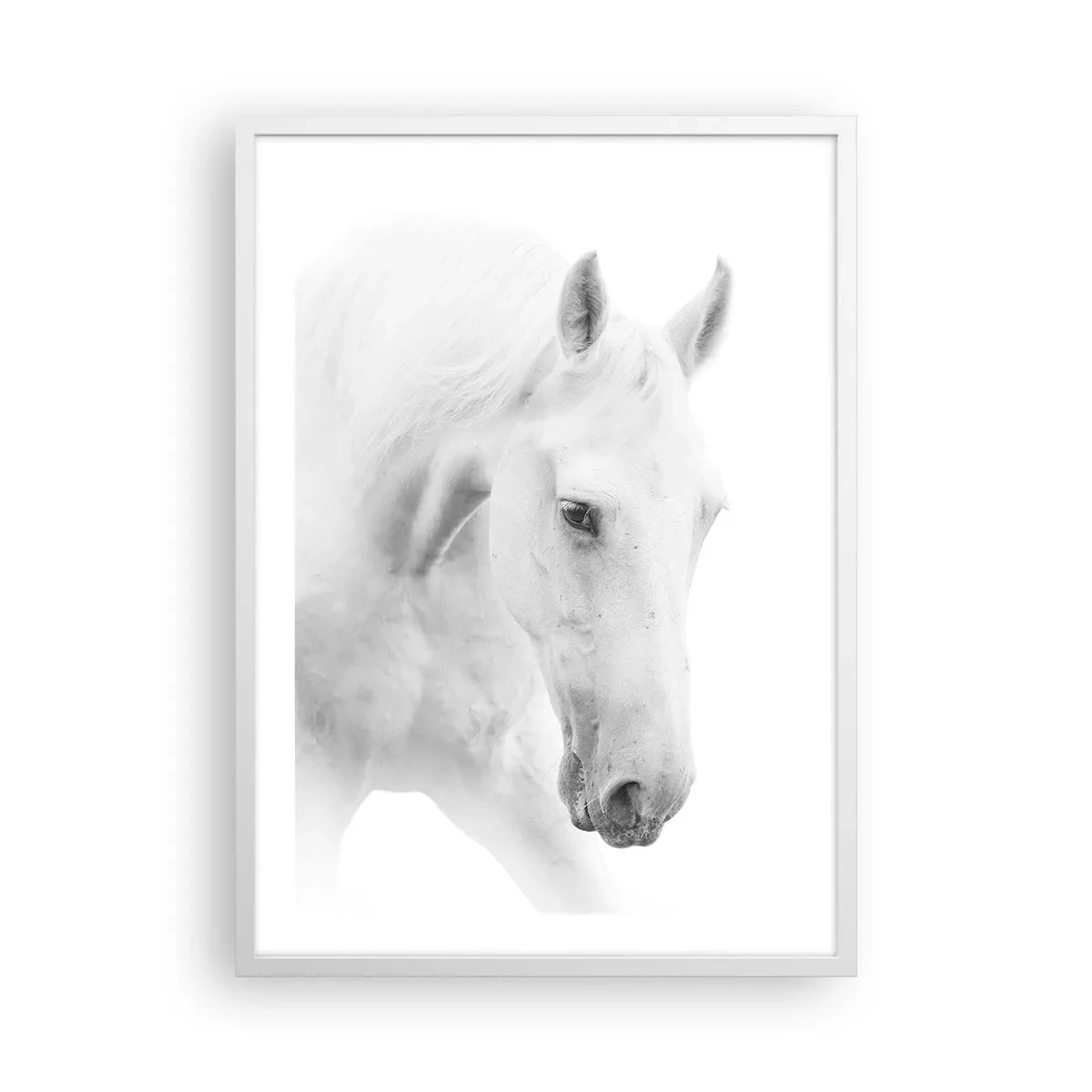 Affiche dans un cadre blanc - Poster - Serait-ce de l’amitié? - 50x70 cm