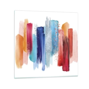 Impression sur verre - Image sur verre - En haut et en bas - 30x30 cm